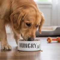 Hungry AF Funny Humour Dog Cat Pet