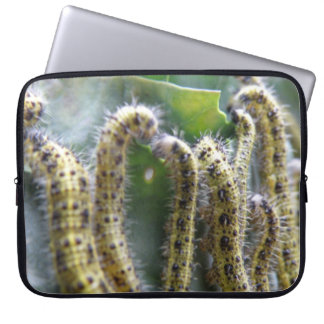 Hungry Cabbage White Caterpillars Laptop Bag