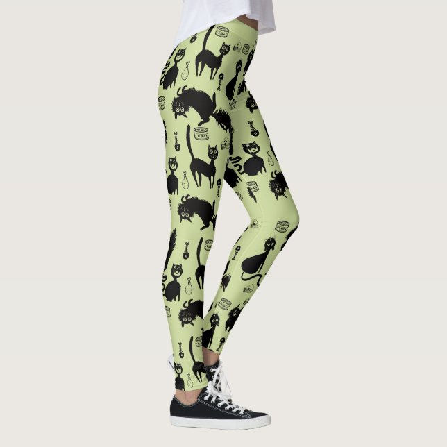 Hungry Cat Leggings (Right)