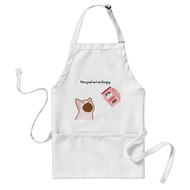 Hungry cat standard apron (Front)