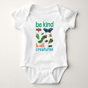 Hungry Caterpillar Be Kind to All Creatures Baby Bodysuit