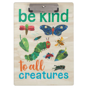 Hungry Caterpillar   Be Kind to All Creatures Clipboard