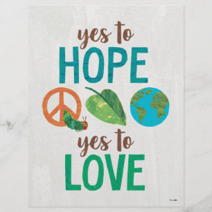Hungry Caterpillar Yes to Hope Letterhead