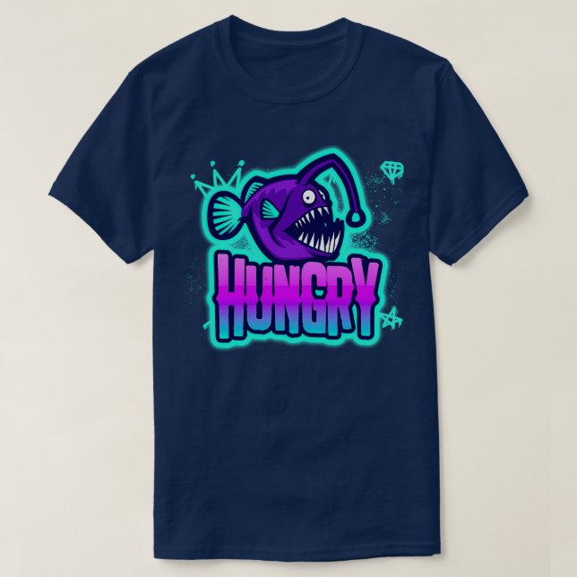 Hungry Fish T-Shirt (Design Front)