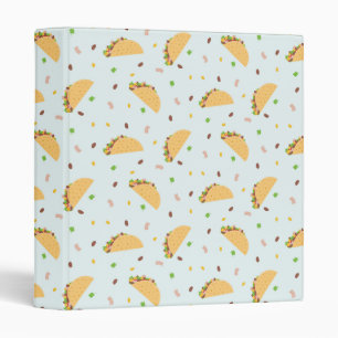 Hungry For Tacos Pattern Binder
