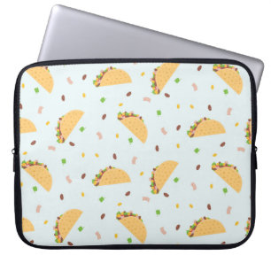 Hungry For Tacos Pattern Laptop Sleeve
