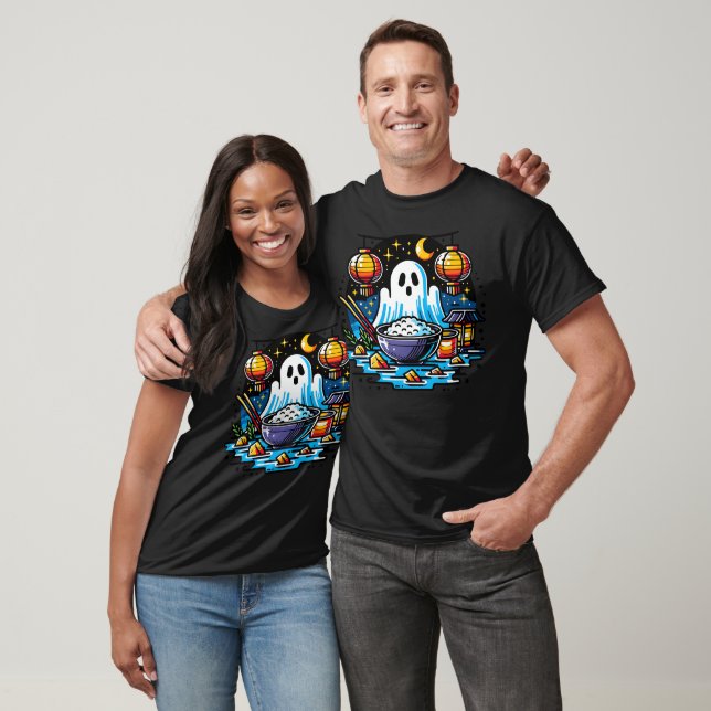 Hungry Ghost Festival Graphic Art T-Shirt (Unisex)