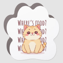 Hungry Ginger Cat