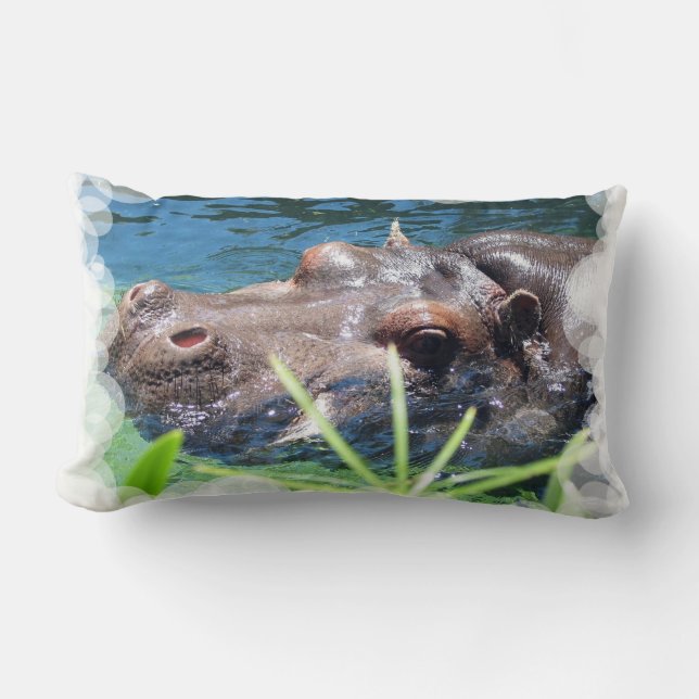 Hungry Hippo Pillow (Front)