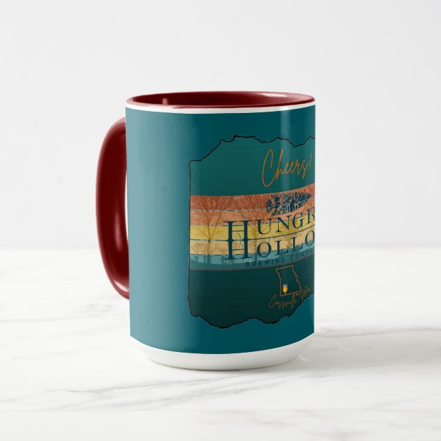 Hungry Hollow Coffee Mug (Front Left)