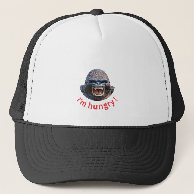Hungry Kong Trucker Hat (Front)
