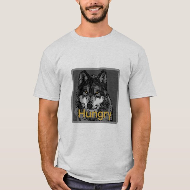 Hungry - Men's Basic T-Shirt T-Shirt (Front)