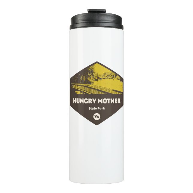 Hungry Mother State Park Virginia Thermal Tumbler (Front)