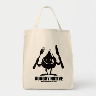 Hungry Native Grocery Tote Bag