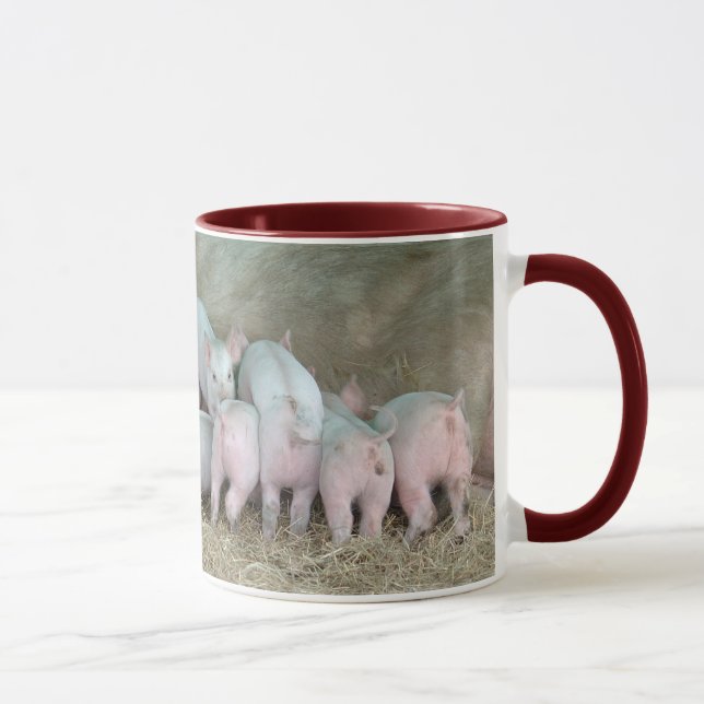 Hungry Piglets Mug (Right)