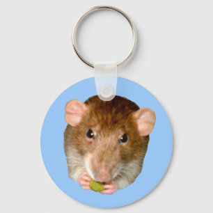 Hungry Rat Keychain