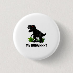 Hungry T-Rexx 1 Inch Round Button