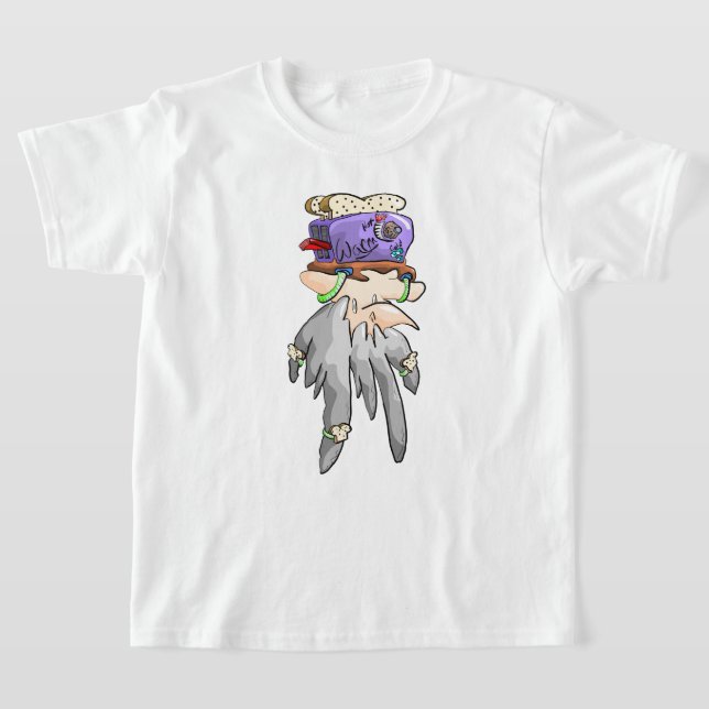 Hungry Toast T-Shirt (Laydown)