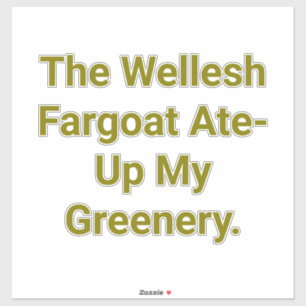 Hungry Wellesh Fargoat Hankamer Artjunkhaus Baaah!