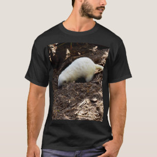 Hungry White Meerkat Digging For Bugs, T-Shirt
