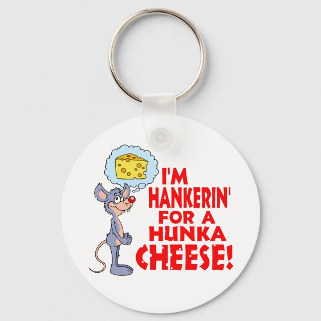 Hunka Cheese Keychain (Front)