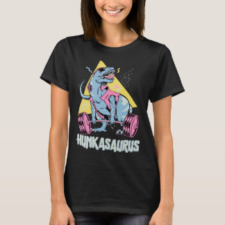 Hunkasaurus rex Dinosaur Gym & Workout T-Shirt