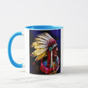 "Hunkpapa" Chief original art Mug