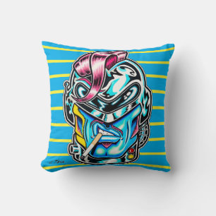 Hunkuloid™: Axel Geargrinder™ Throw Pillow