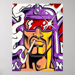 Hunkuloid™: Nocturno™/Face Poster