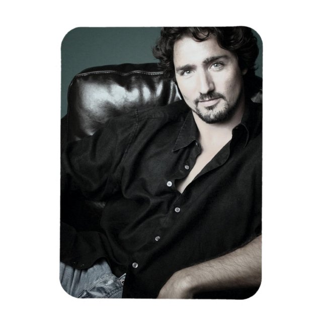 Hunky moustache beard Justin 2006 Magnet (Vertical)