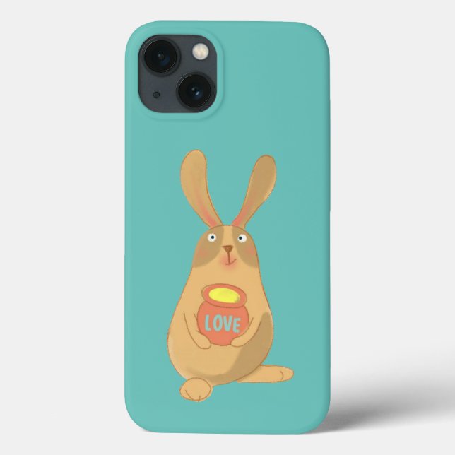 Hunny Bunny Case-Mate iPhone Case (Back)