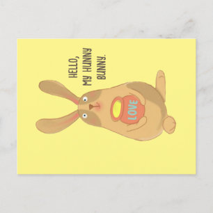 Hunny Bunny Postcard