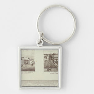 Hunsaker ranch, Woodville Keychain