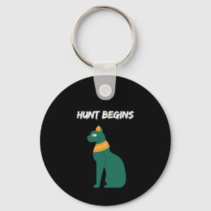 Hunt Begins Keychain