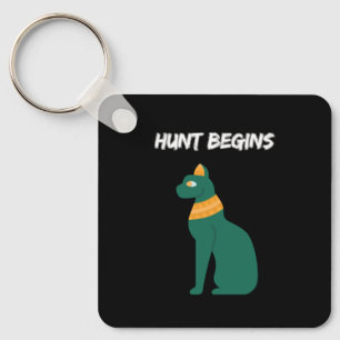 Hunt Begins Keychain