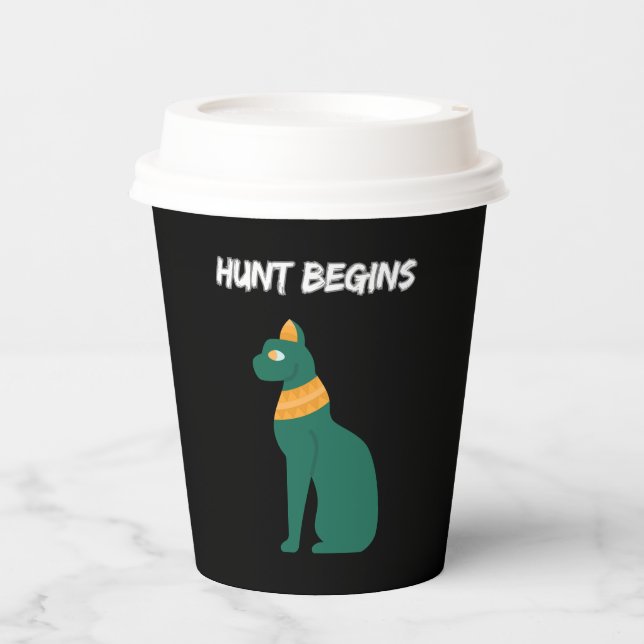 Hunt Begins Paper Cups (Front)
