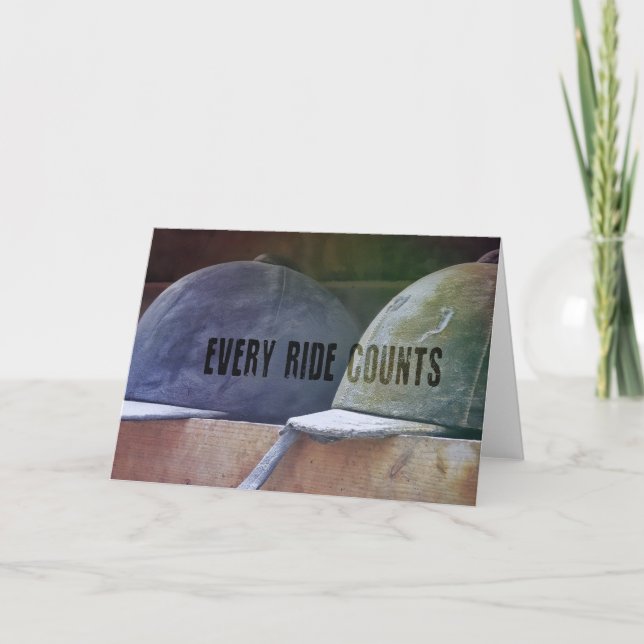 HUNT CAPS Greeting Card (Front)