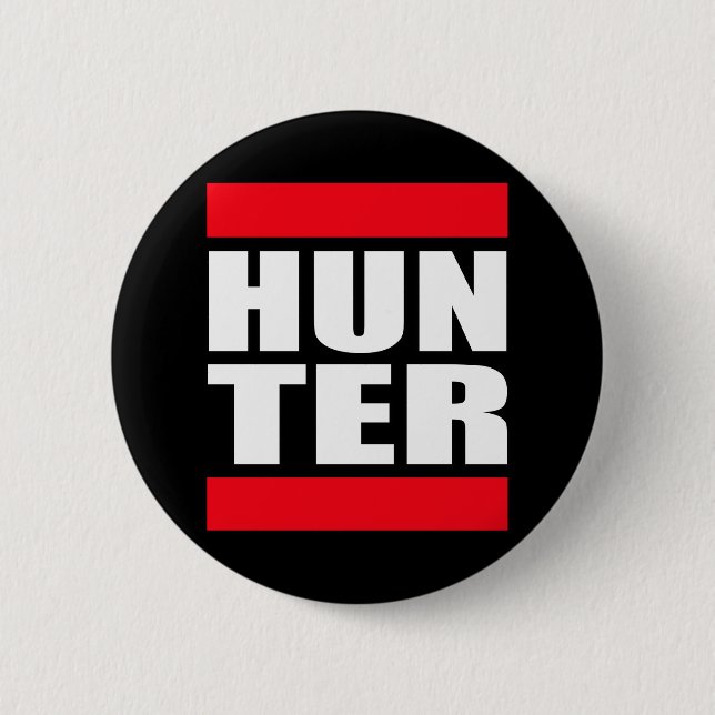 Hunter 2 Inch Round Button (Front)