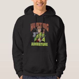 Hunter And Animal Wildlife And Guns Thats Deer Hun Hoodie
