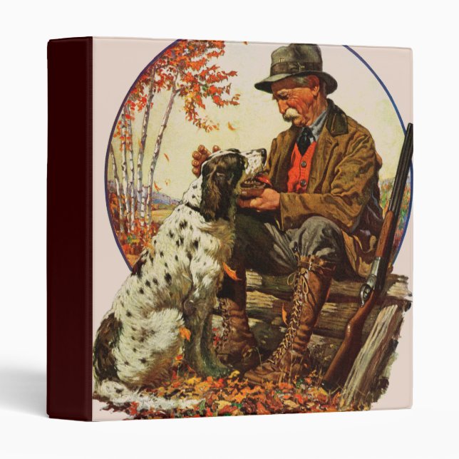 Hunter and Spaniel Binder (Front/Spine)