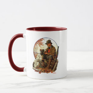 Hunter and Spaniel Mug