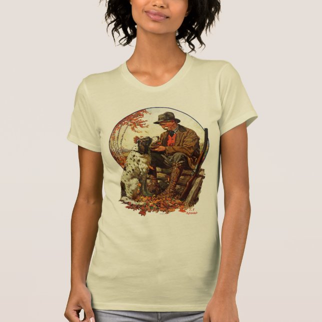 Hunter and Spaniel T-Shirt (Front)