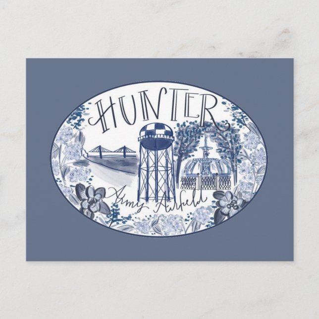 Hunter Army Airfield Postcard (Front)