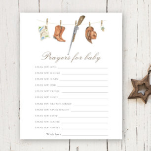 Hunter baby shower Prayers for baby