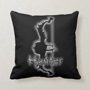 hunter bow pillow