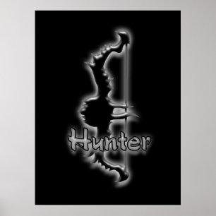 hunter bow poster
