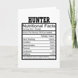 Hunter Card