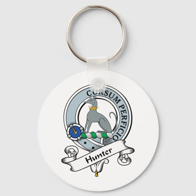 Hunter Clan Badge Keychain (Front)