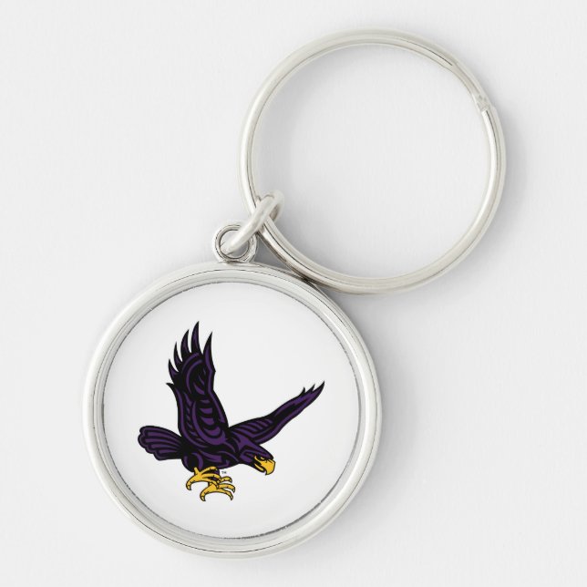 Hunter College Hawk Keychain (Front)