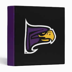Hunter College Hawk Profile Mascot Binder